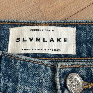 SLVRLAKE (New With Tag)
London High-Rise Straight-Leg Jeans
Size 27